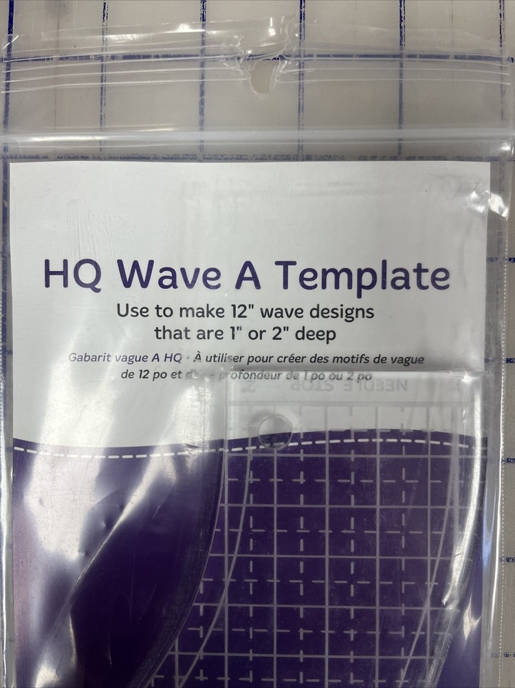 Handi Quilter Wave A Template