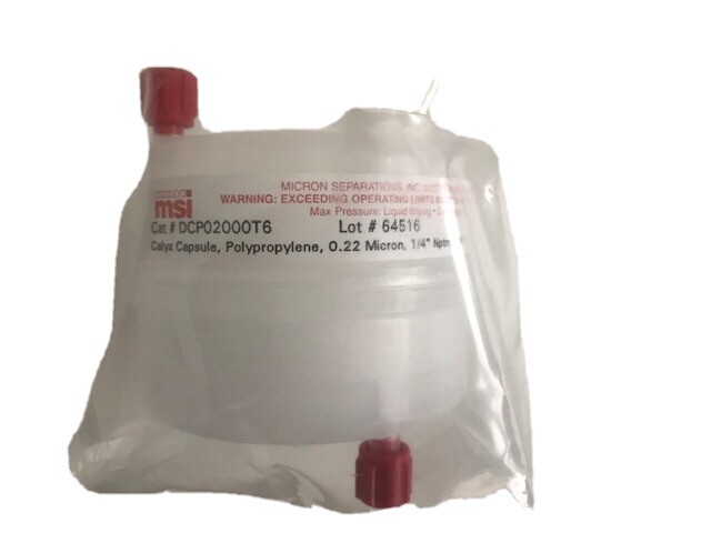 Capsule Polypropylene Filter 0.22 Micron, 1/4” Nptm, 1/Pk