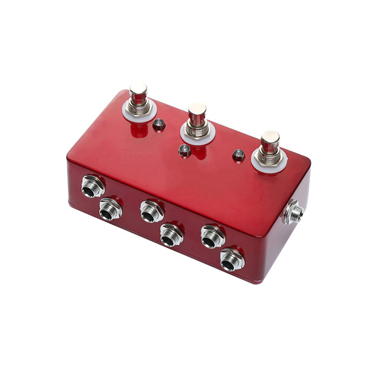 Handmade Looper-Guitar 3Loop Pedal switch Board-True Bypass Channel Selection!