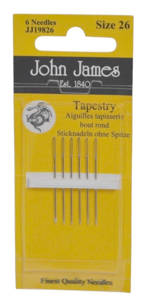 John James Tapestry Needles Size 26