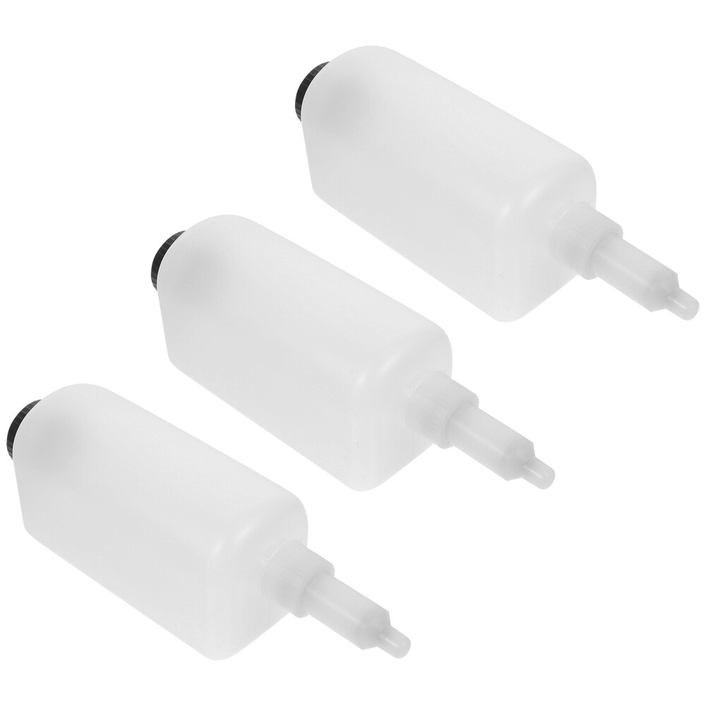 3 Sets Wall Mount Dispenser Pump Replacement Shampoo Bottle Soap Container New
