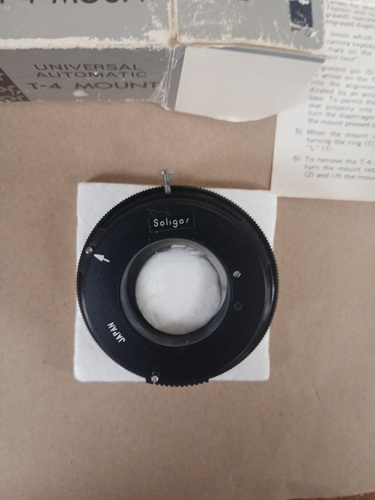 Universal Automatic T-4 Mount For Cannon