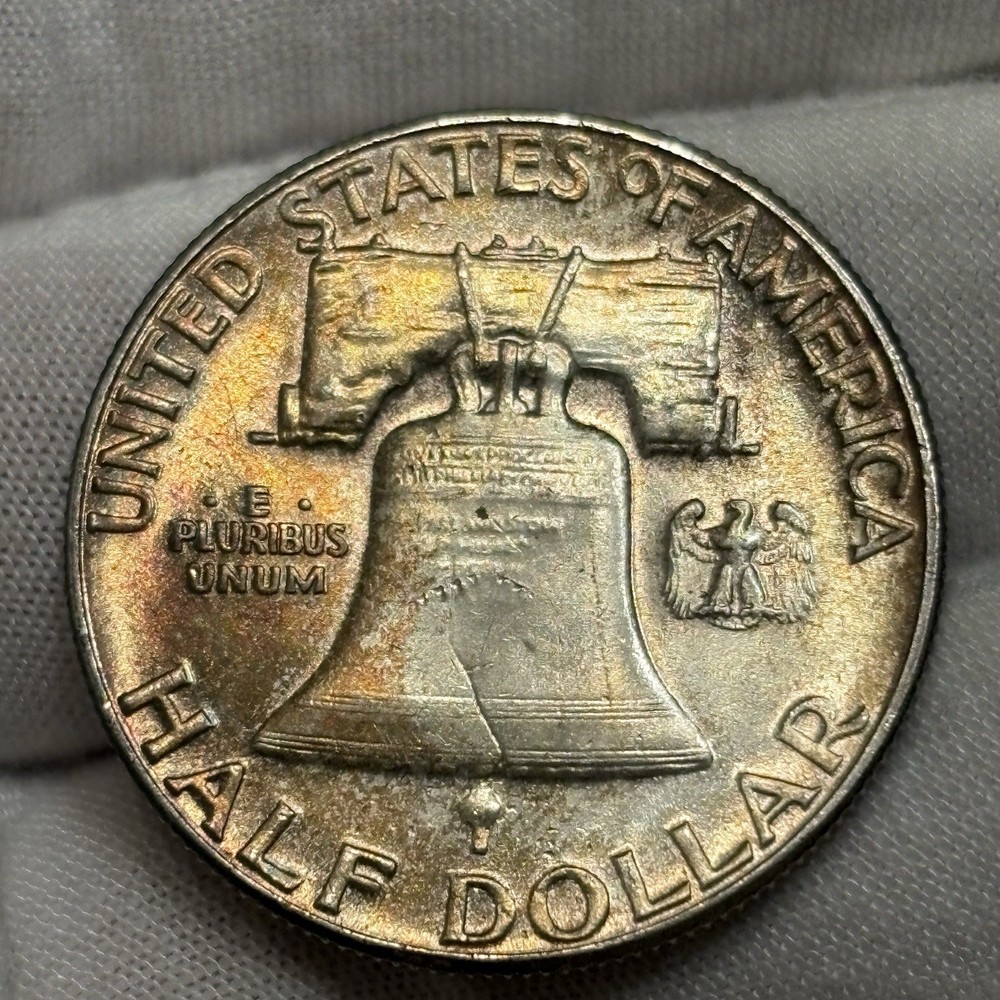 1962 50C Franklin Half Dollar Unc