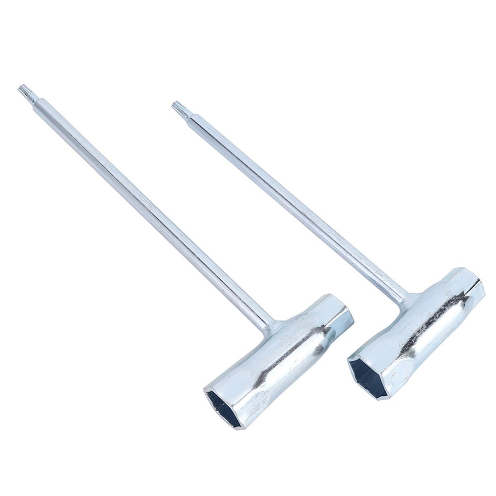 2pcs Spark Plug Spanner T‑Handle Socket Wrench For Chainsaws Popular