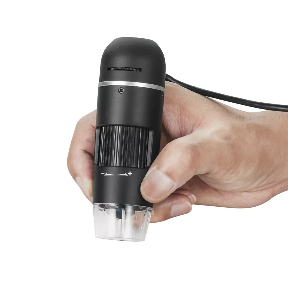 300X High-Tech 5MP USB Digital Microscope HD Camera Electronic Magnifier 8 LED