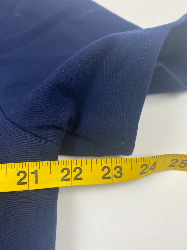 Figs Technical Collection Navy Blue Scrub Top and Bottom Size M