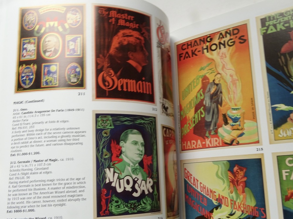 Rare Magic Poster Catalog 2011