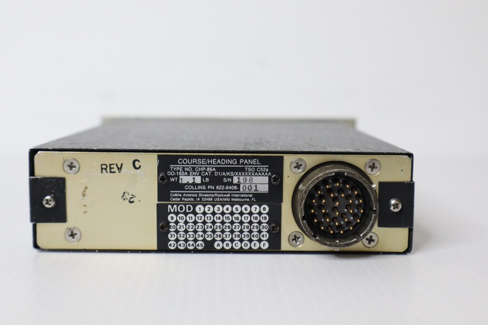 Collins CHP-86A Course Heading Panel 622-8408-001