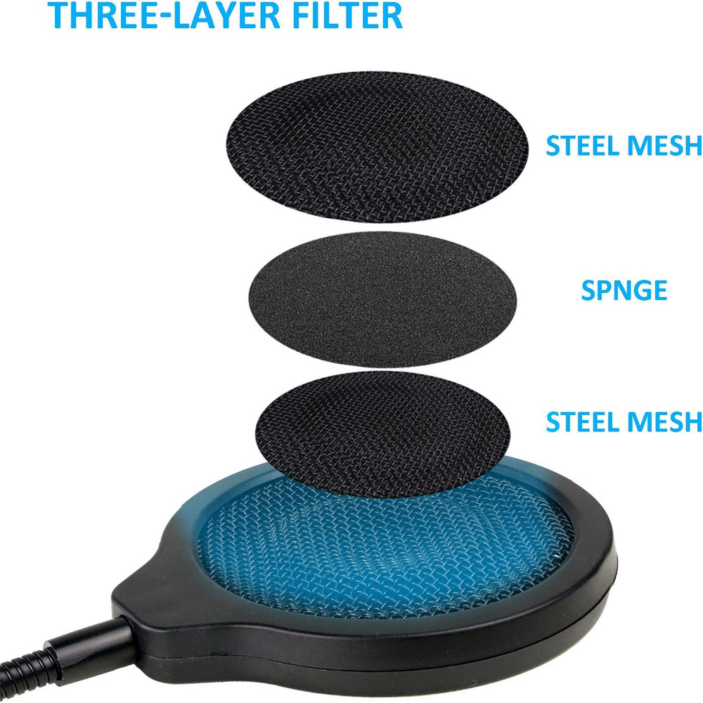 Razer Seiren Mini Pop Filter with Foam Windscreen - 3 Layers Pop Screen Shield a