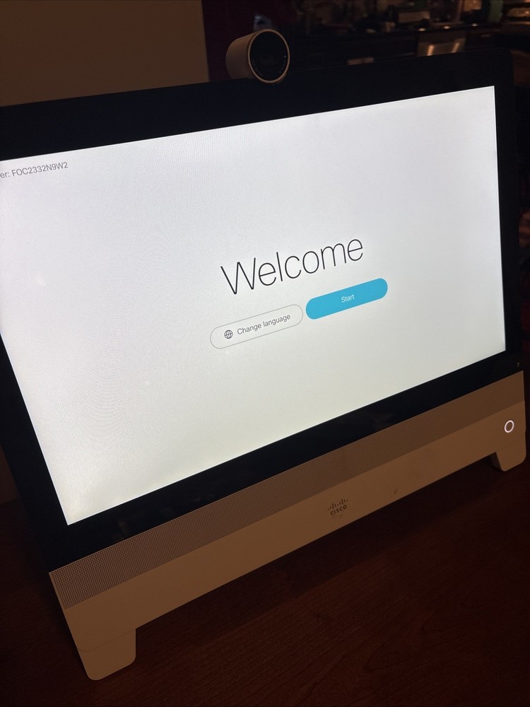 Cisco Webex DX80 23-inch Touchscreen Video Conferencing System