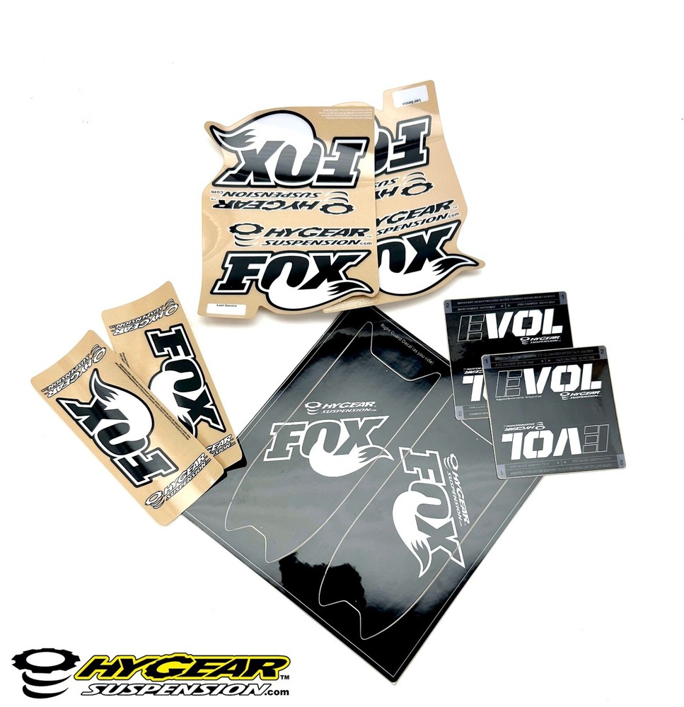 Fox Float Evol RC2 / QS3 Decal Kit