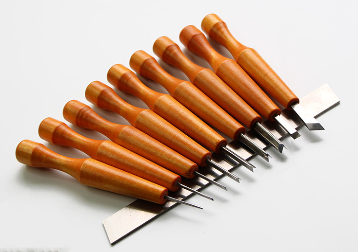 20pcs basic wood engraving carving tool set for printmaking