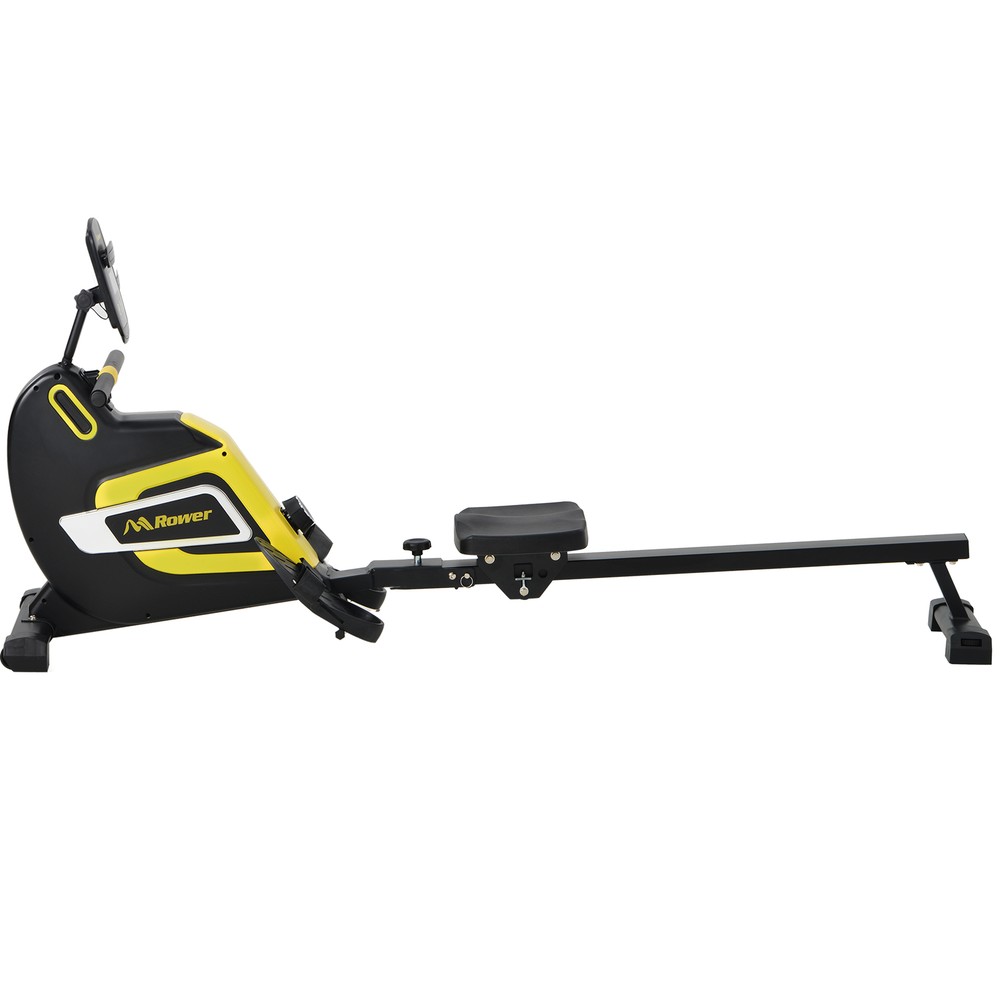 Foldable Rower Home Gym Magnetic Rowing Machine w/14 Level Resistance Adjustable