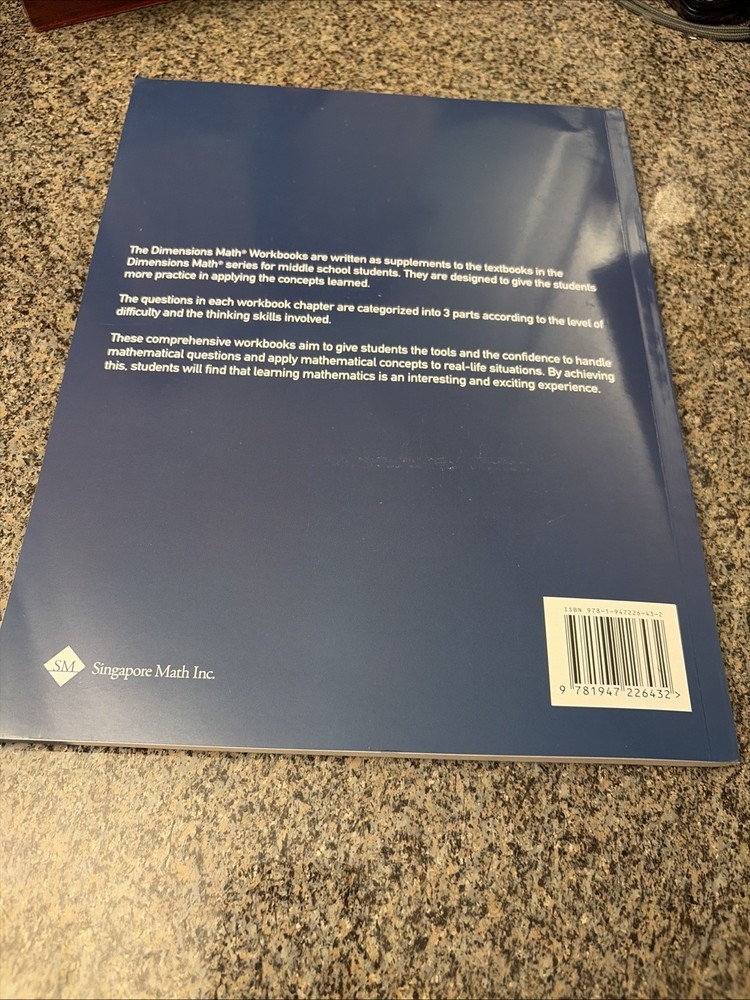 Dimensions Math Workbook 6B (Trade Paperback)