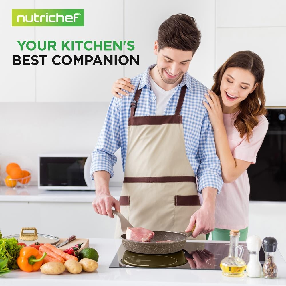 NutriChef 22 Pcs. Home Kitchen Cookware, Kitchen Tools, and Bakeware Set