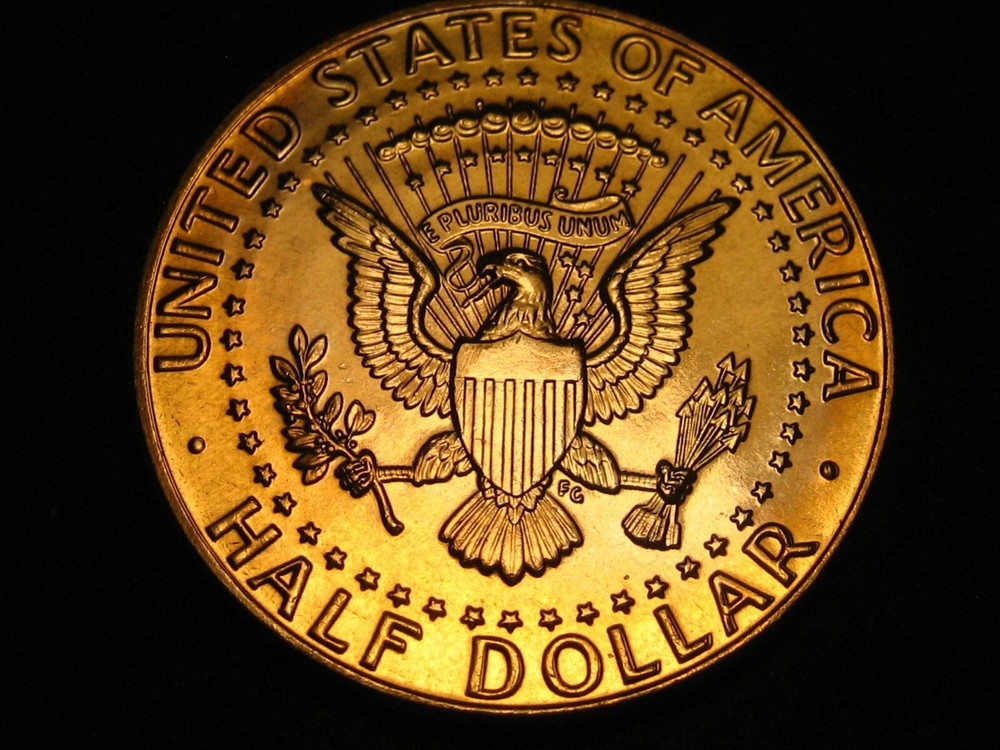 1988-P Kennedy Head Half Dollar GEM BU