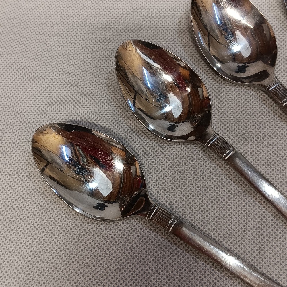 Doric Soup Spoons 4 Stainless Steel 7.5"
