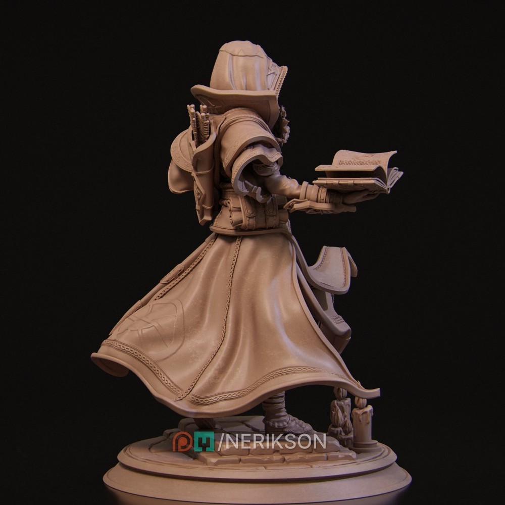 Elf Priest by Nerikson | Commission | Painted |