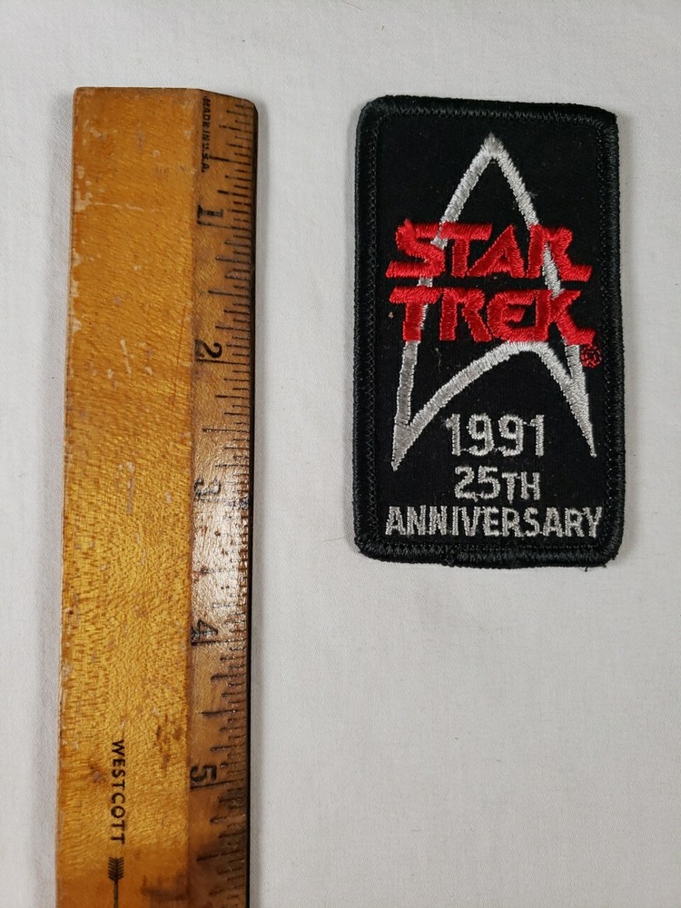 Star Trek 1991 25th Anniversary Patch