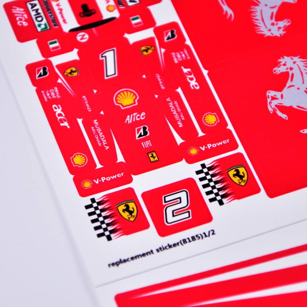 Replacement sticker for set 8185 Precut sticker
