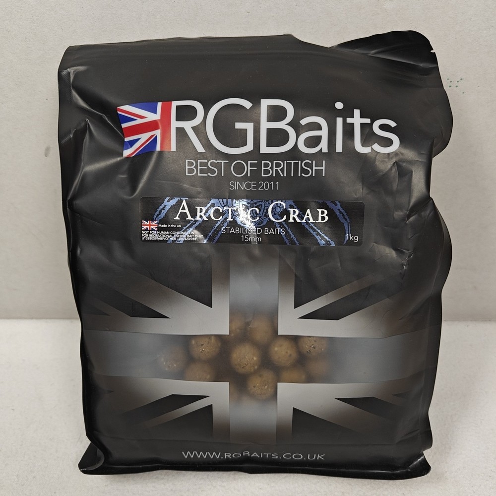 RG Baits Arctic Crab 15mm Stabilised 1kg