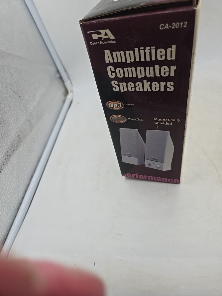 7" CYBER ACOUSTICS 2 PEICE SPEAKER SET