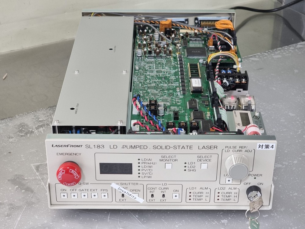 LASERFRONT SL183 LD PUMPED SOLID-STATE LASER 4W LD CONTROLLER SL183CONT-1TNSY