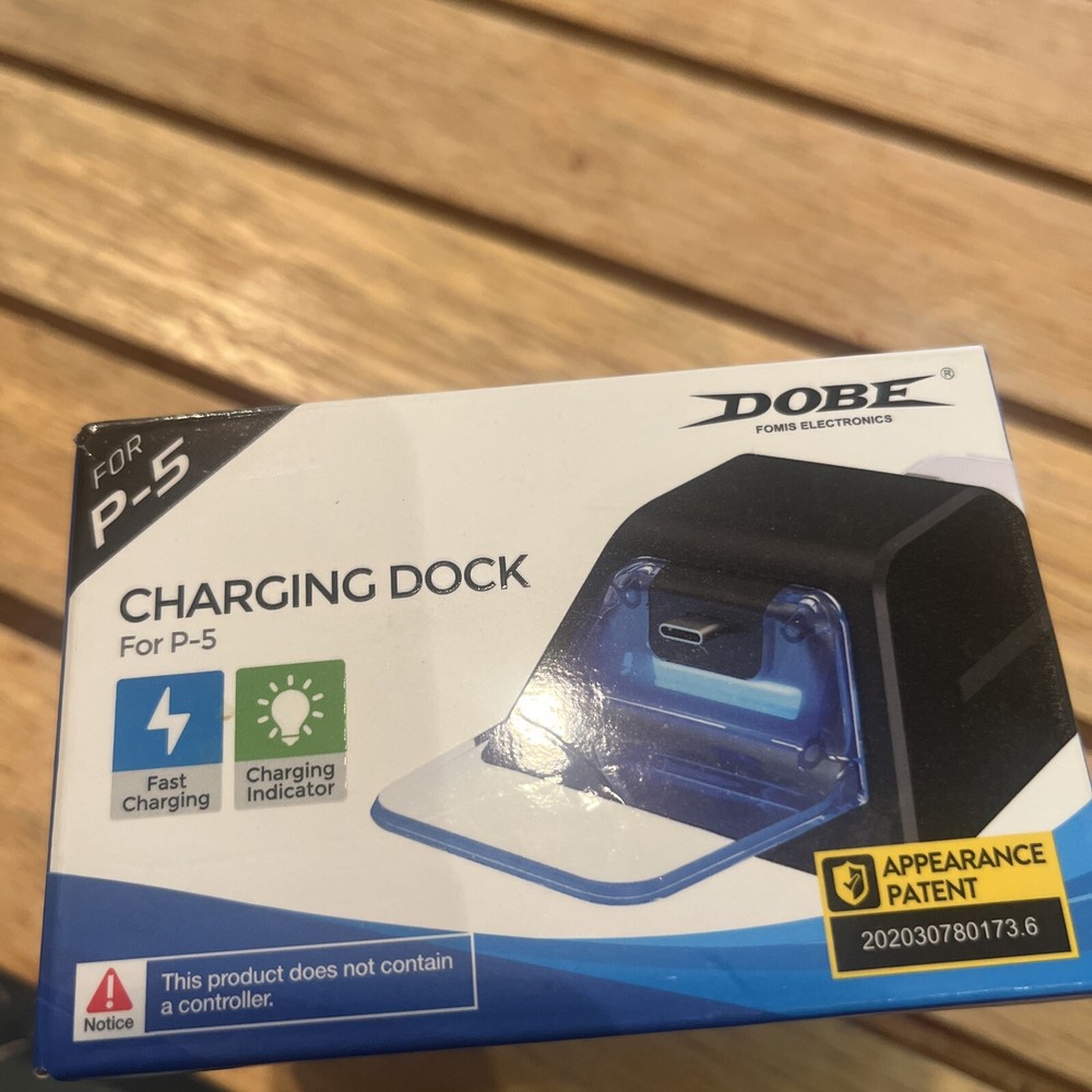 Playstation 5 Controller DUAL Charging Dock LED Fast Charge Charge Indicator