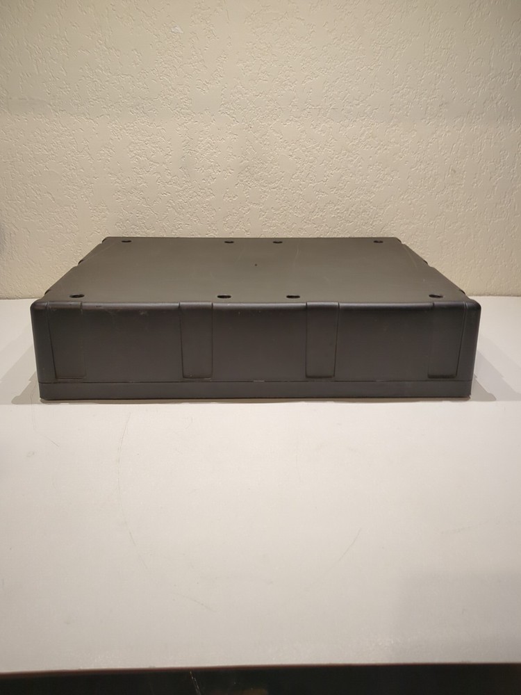 Vintage 45 Cassette Tape Holder 3 Drawer Storage Plastic Stackable.
