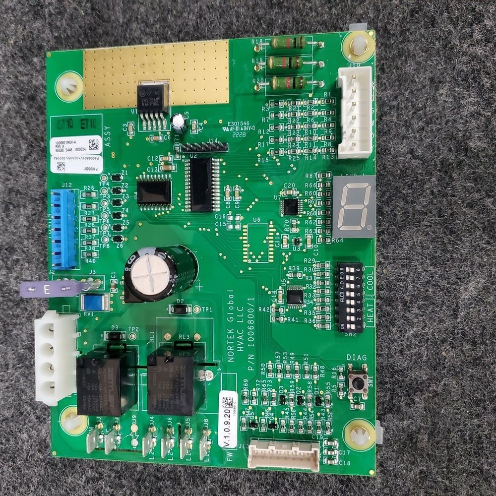 Nordyne Control Board 1006801REV-A