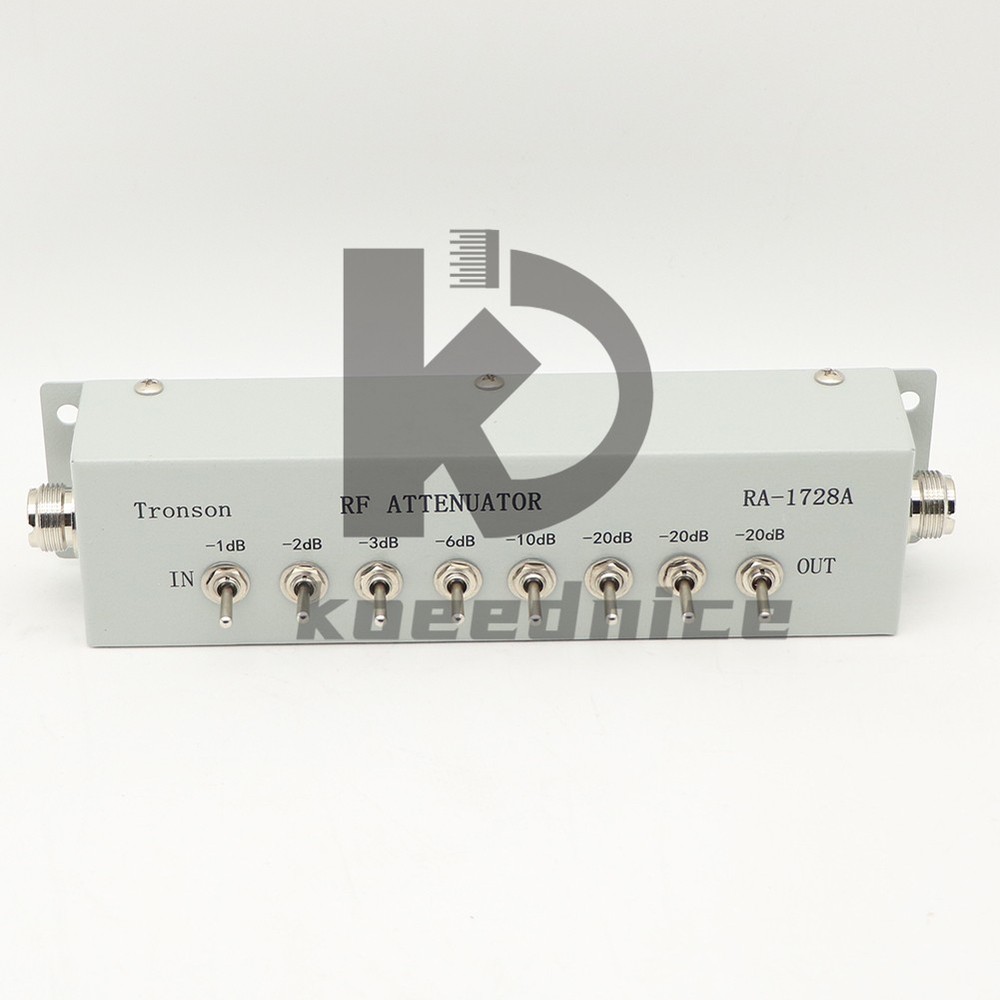 New 0- 82DB VARIABLE/ STEP ATTENUATOR 50 OHM for Radio Transmitter