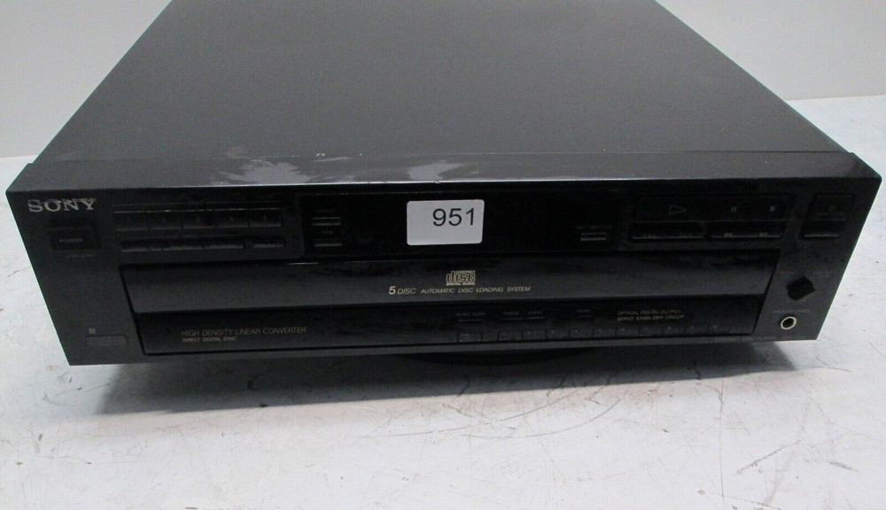 Sony CDP-C515 CD Player Changer - Tested