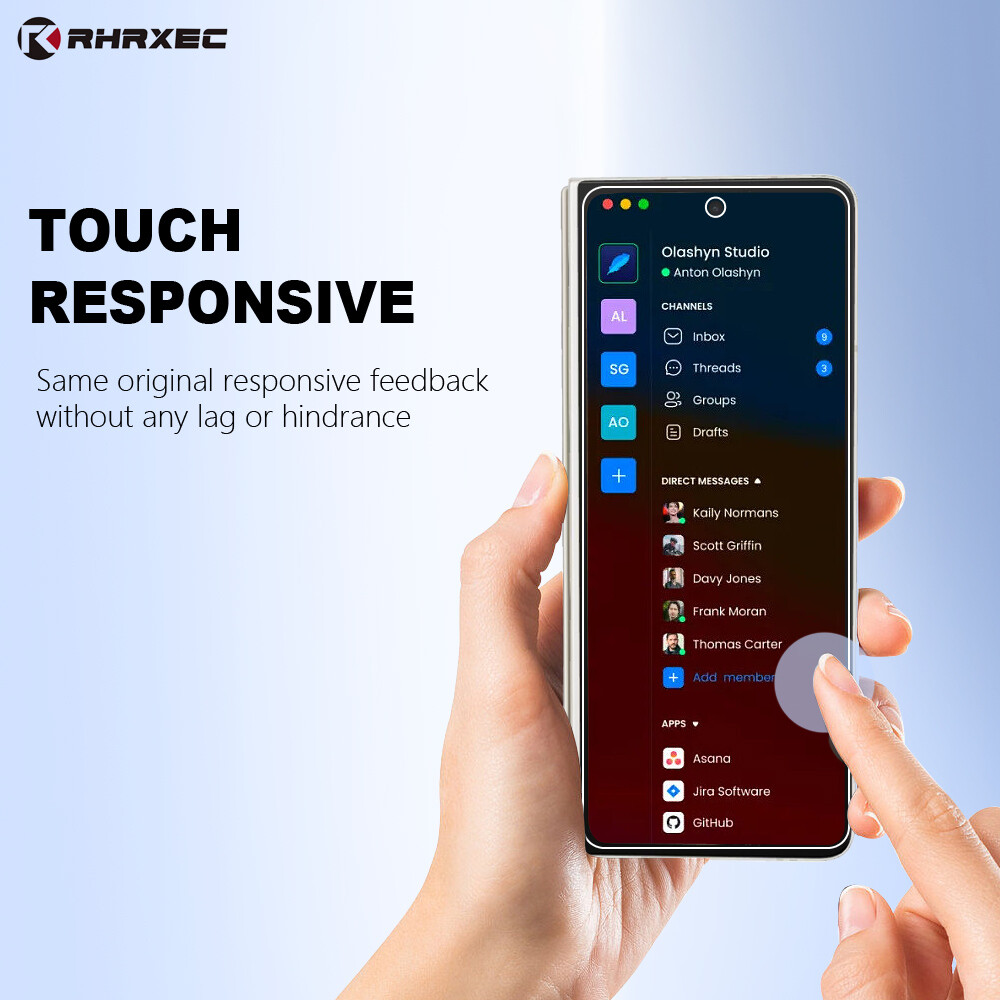 For Samsung Galaxy Z Fold 3 4 5 6 5G Hydrogel Front+Inside Screen Protector