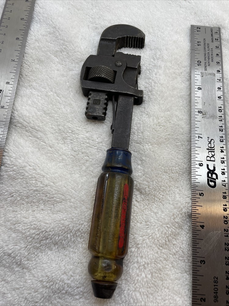 Stillson Pipe Wrench Custom Handle