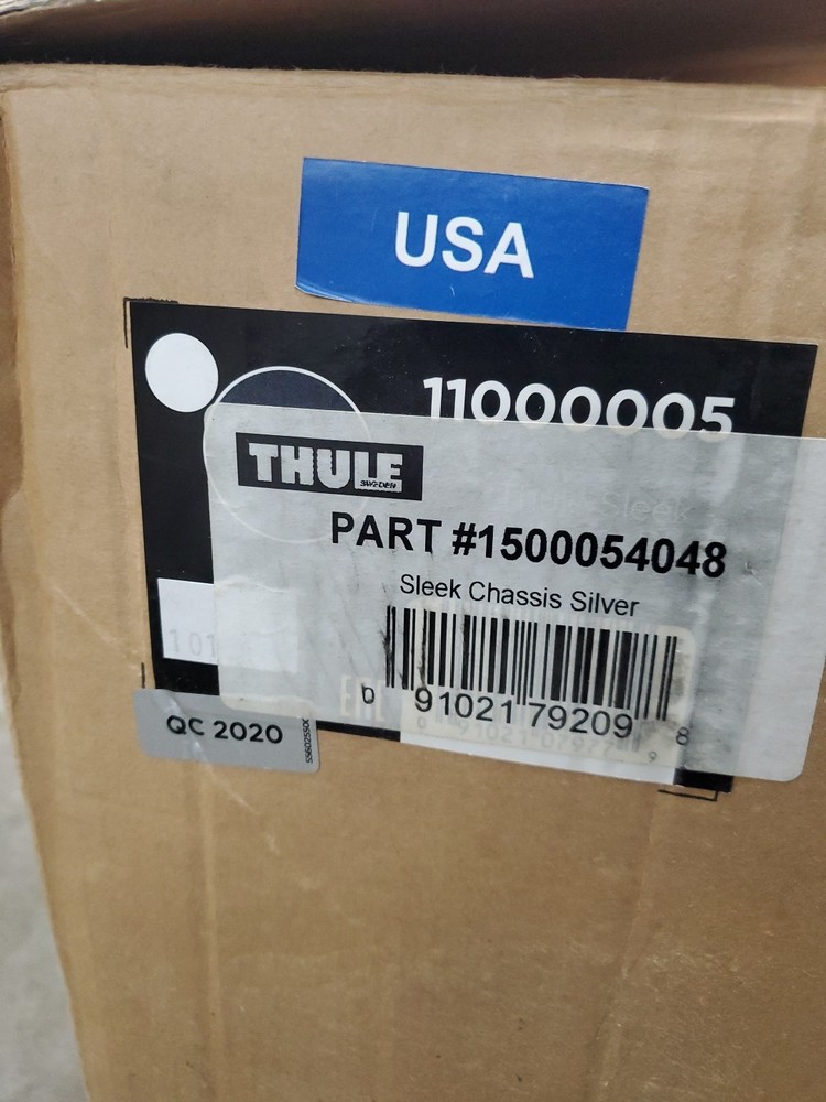 Thule Sleek Urban Strollers Replacement Frame Chassis ONLY - Silver NIB
