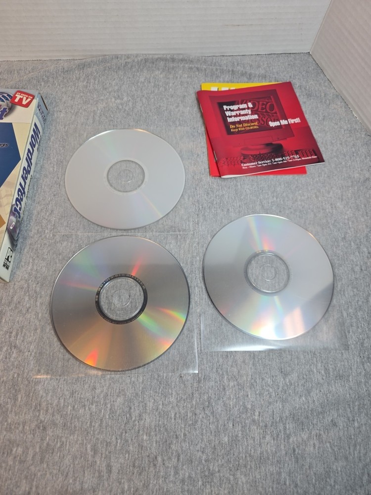 Video Professor Learn WordPerfect PC Software