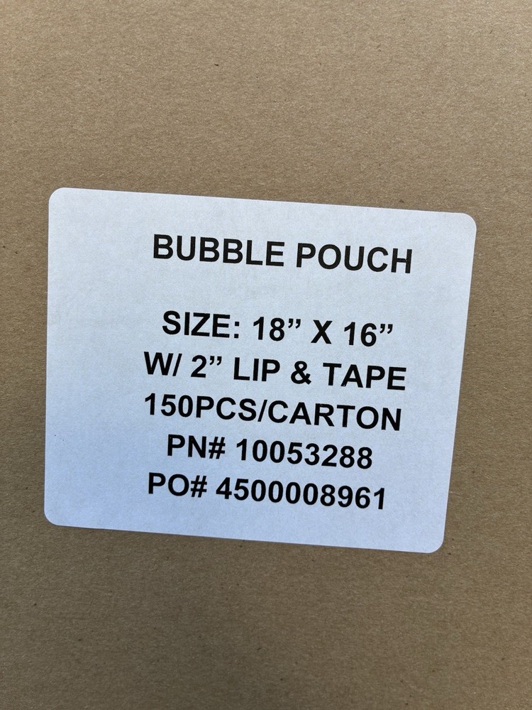 BUBBLE POUCHES