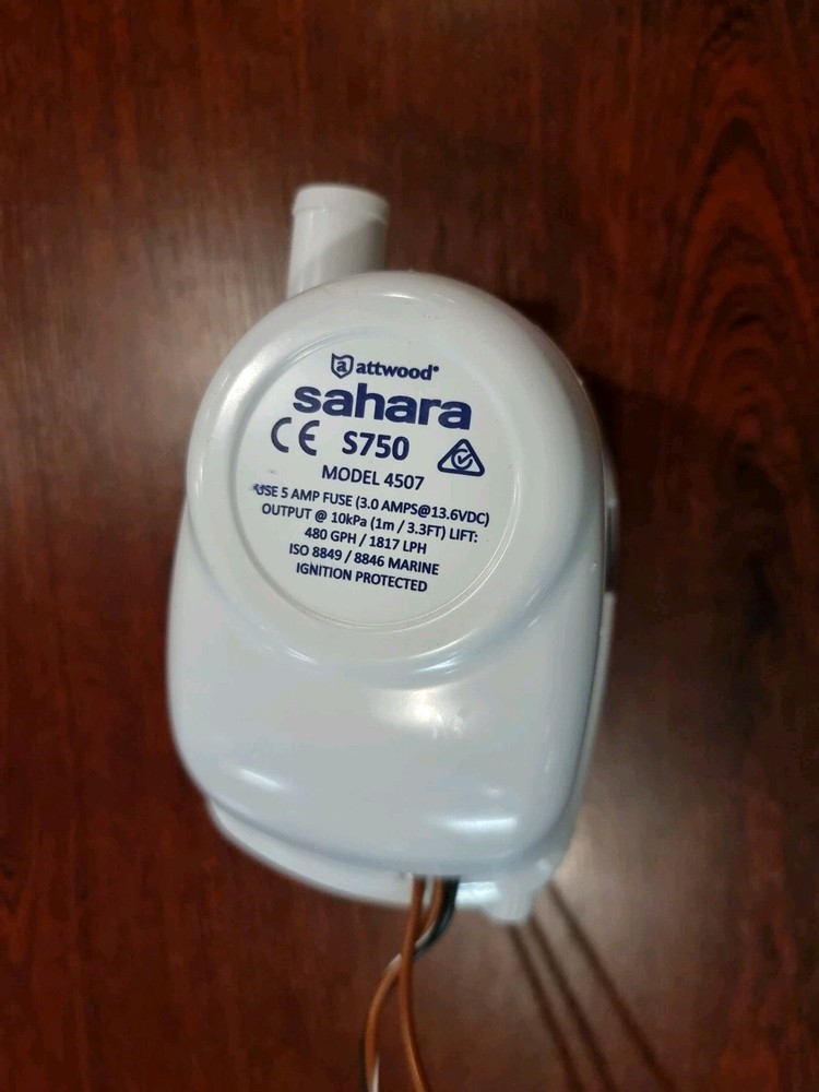 Attwood sahara S750 automatic bilge pump