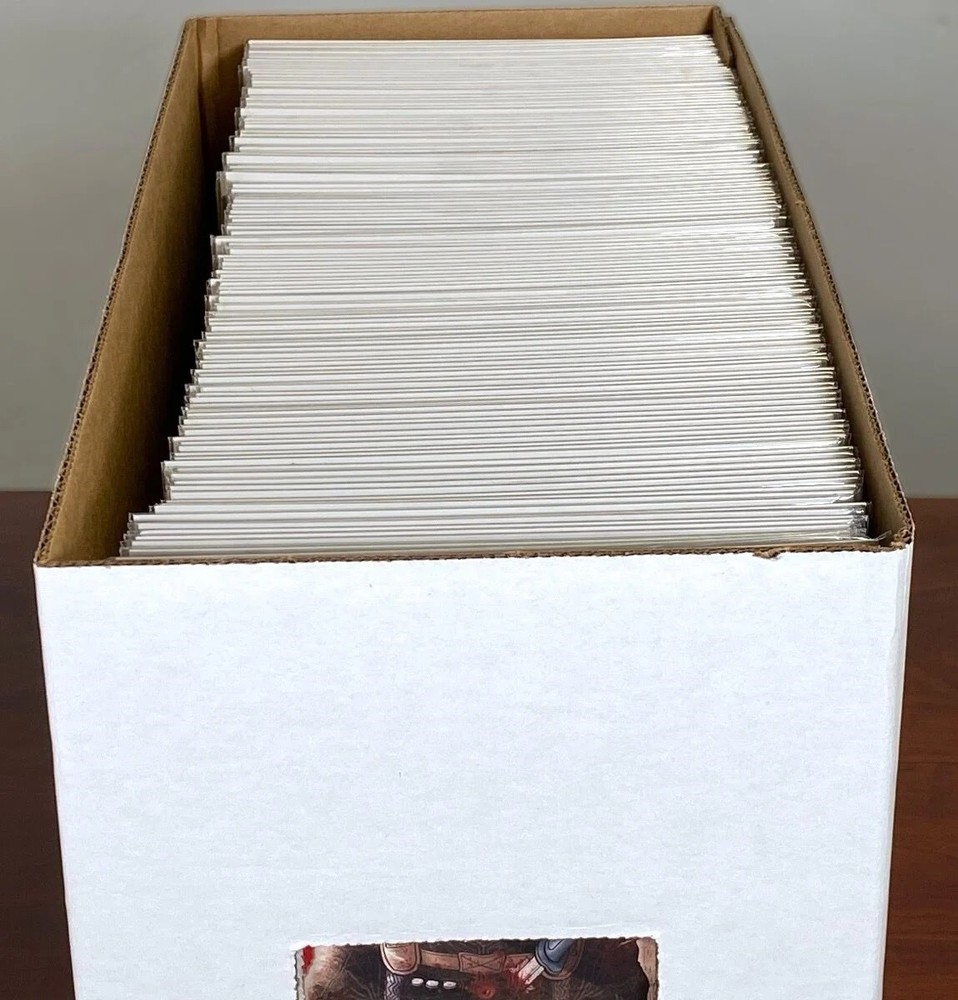 2 BCW Short Comic Book Storage Boxes Holds 150 175 Stackable Archival Cardboard