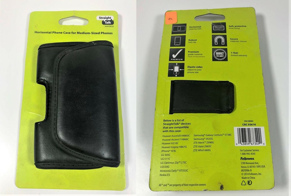 Horizontal Phone Case for Medium-Sized Phones