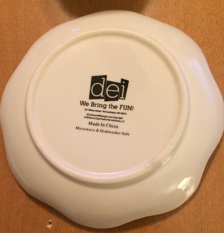 DEI Small Teacher Plate 6"
