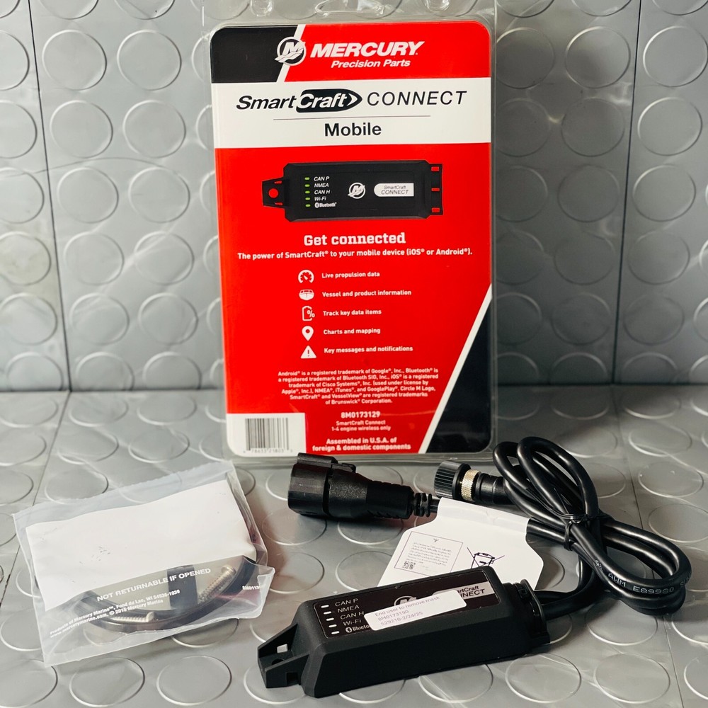 Mercury SmartCraft Connect Mobile Module Multi Engine iOS  Android  98-8M0173129