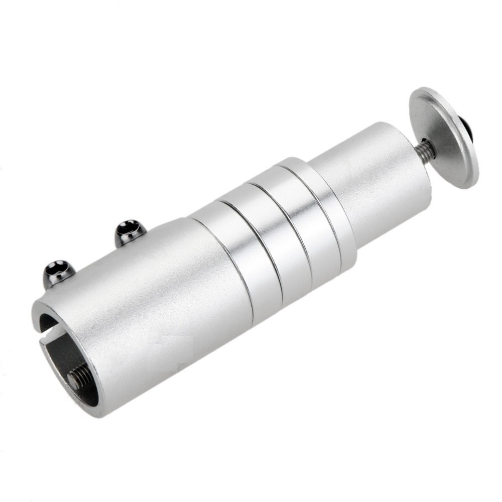 BlueSunshine Bike Handlebar Riser Bicycle Fork Stem Raiser Extender Head Silver