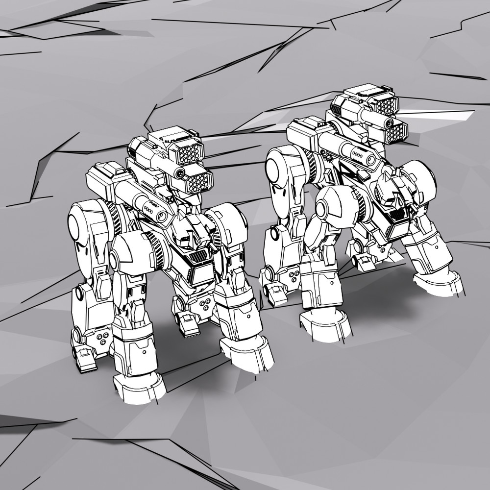 Taranis - 6mm Sir Mortimer Mech