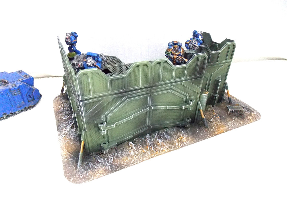 WARGAMING TERRAIN PAINTED