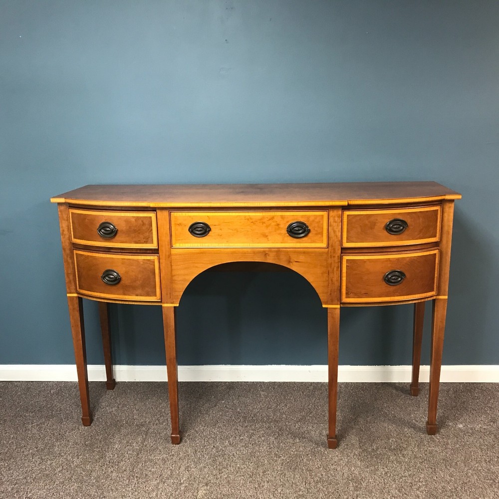 David Lefort Cherry & Tiger Maple Sideboard