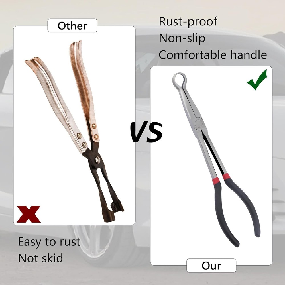 Spark Plug Boot Removal Pliers 11in Tool