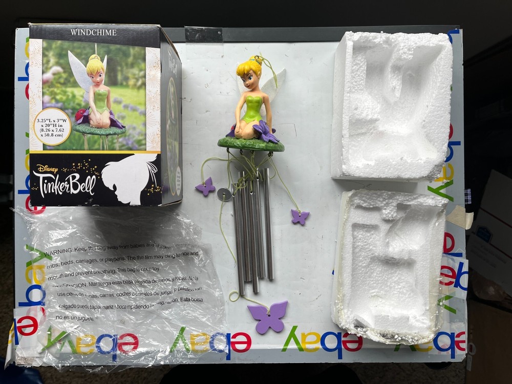 Disney Tinker Bell Windchime Kmart DIG with Box