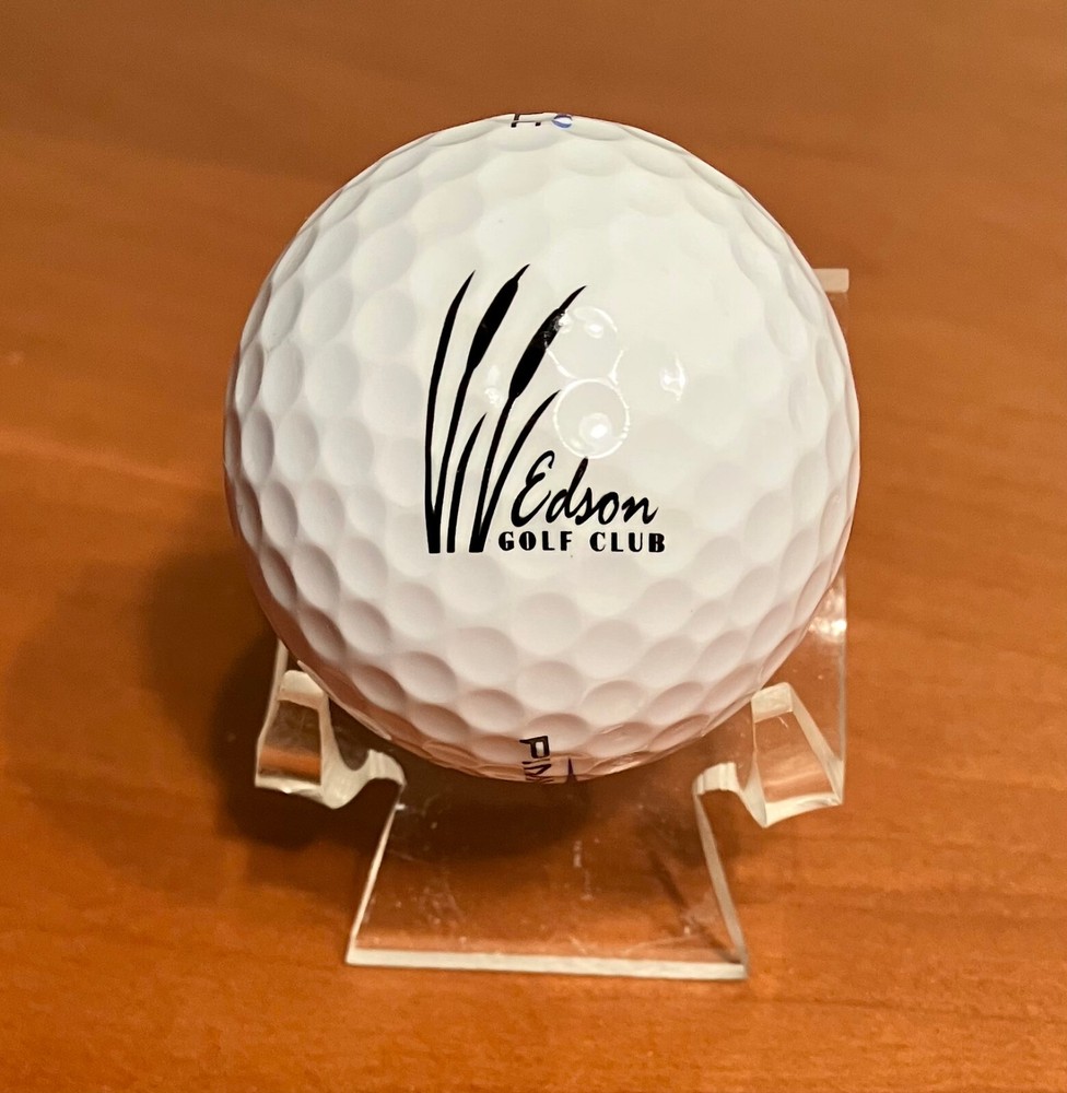 Edson Golf Club (Alberta Canada) Logo Golf Ball