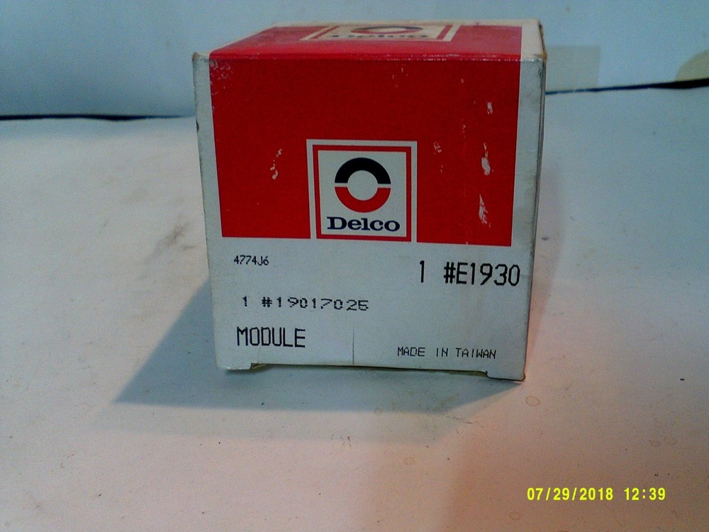DELCO IGNITION MODULE E1930 17017025